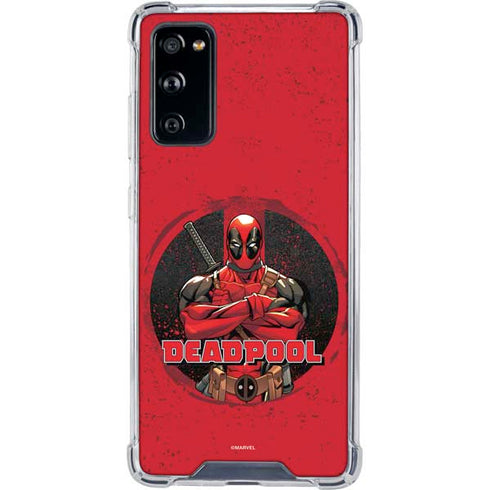 Marvel Deadpool Wade Wilson Galaxy S20 FE Clear Case